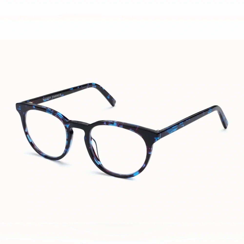 Warby Parker Sadie Riverbed Tortoise Blue Men’s or Women's Glasses Frames